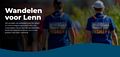 Voor meer informatie: kijk op www.wandelenvoorlenn.nl