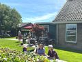 Gezellige drukte op het terras